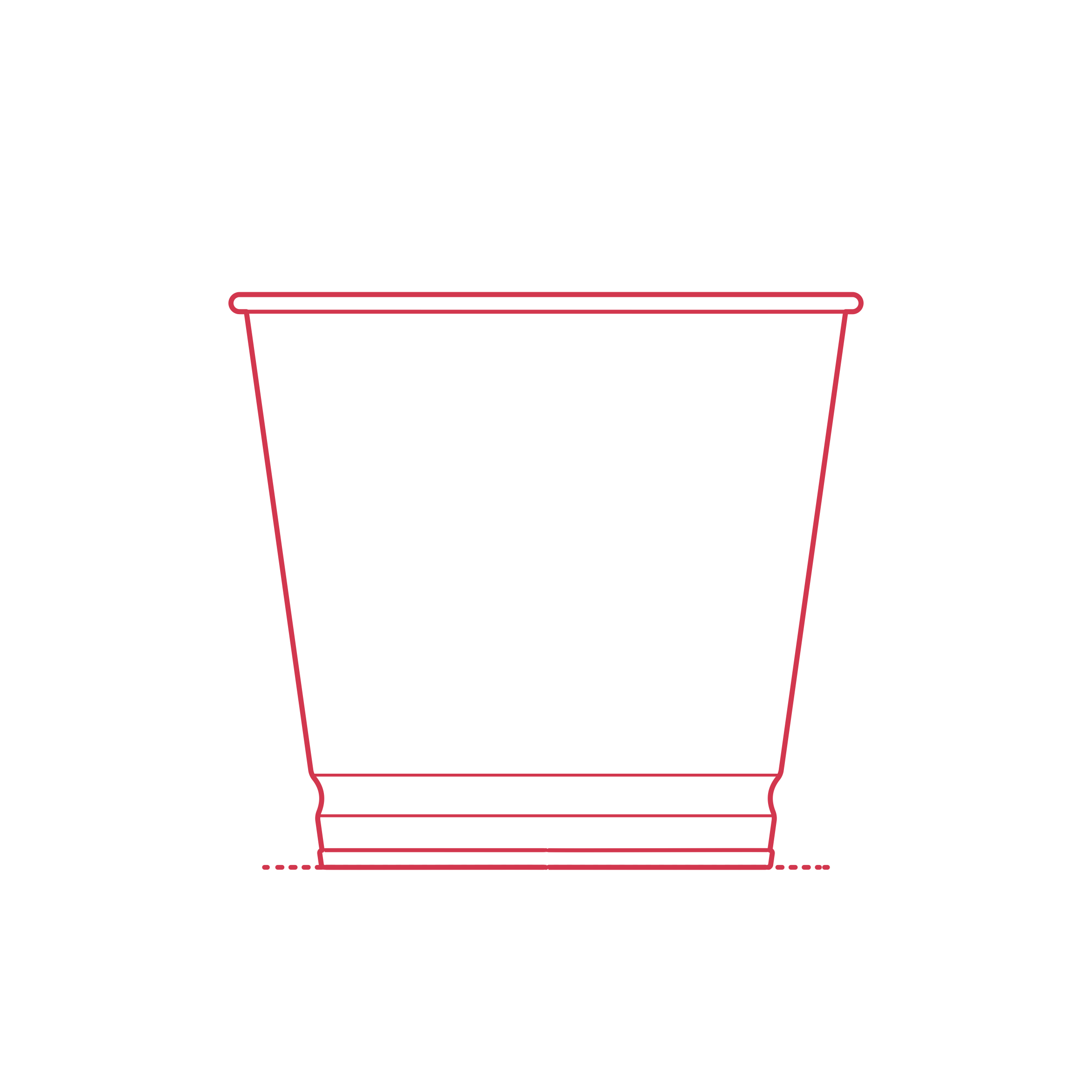 Objects Plant Pots Ikea Bintje Plant Pot Laser Cut Svg File Free Vectors